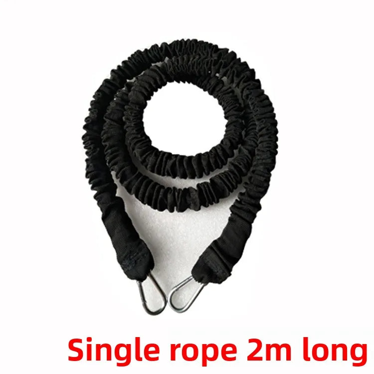 Wellsem Endurance Training Resistance Rope And Dual Strength Band