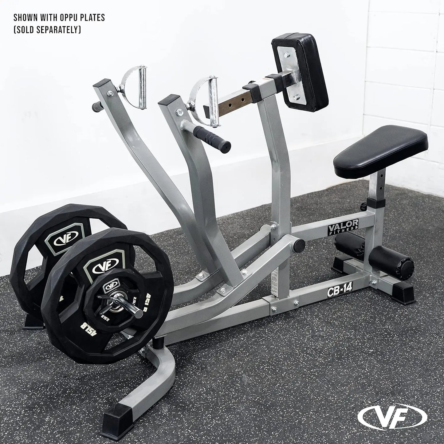 Seated Row Machine Plate Loaded With Converging Arms And Handles