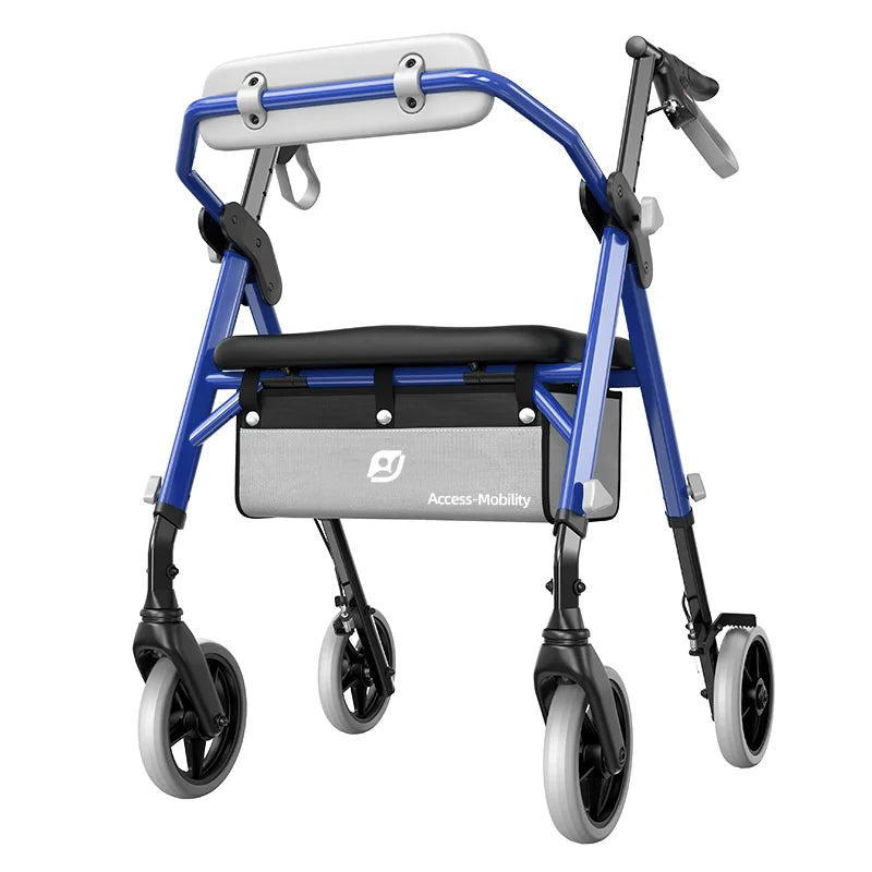MAIDESITE Rollator Walker With Ergo Seat And Backrest