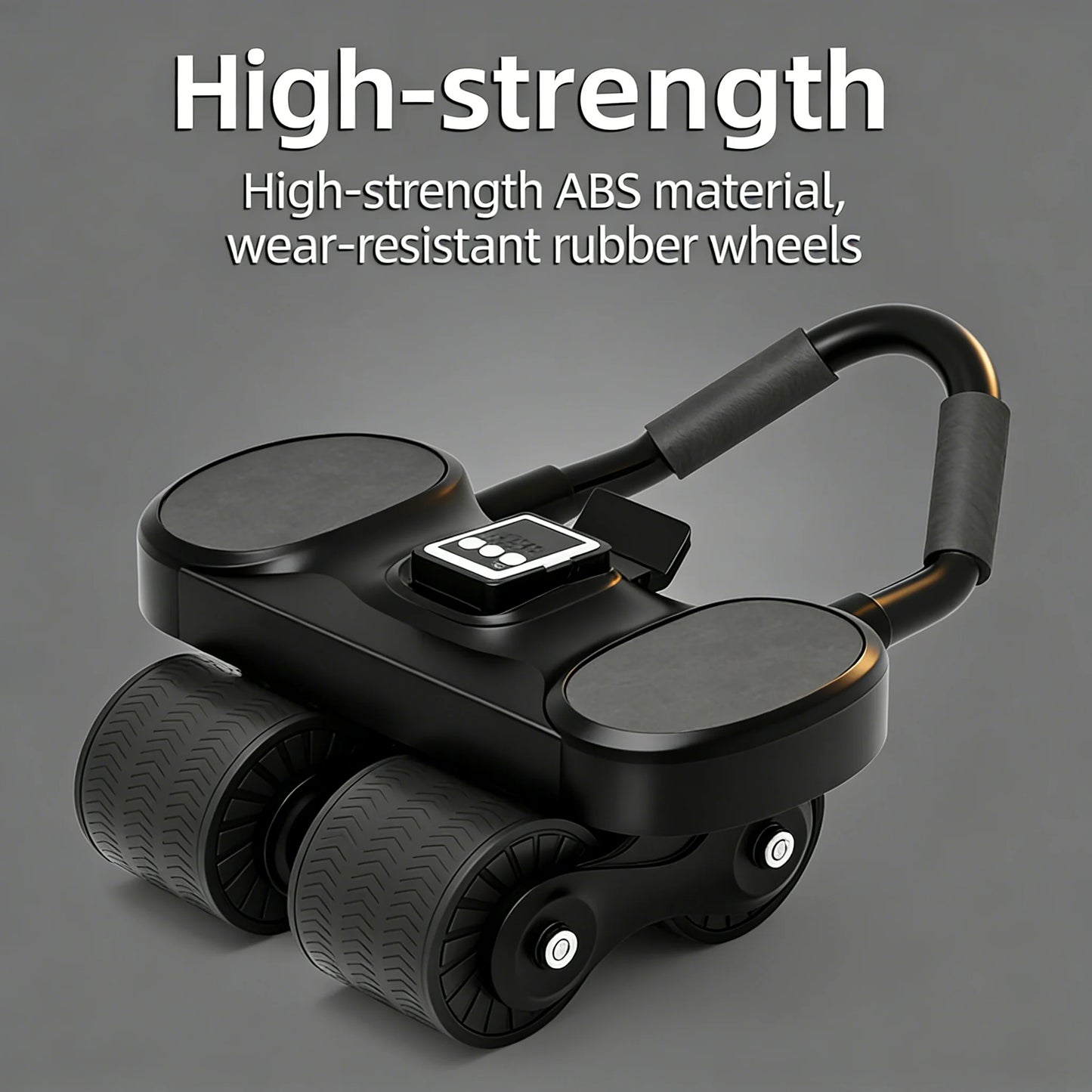 Ab Roller With LCD Display For Home Gym Time And Calories