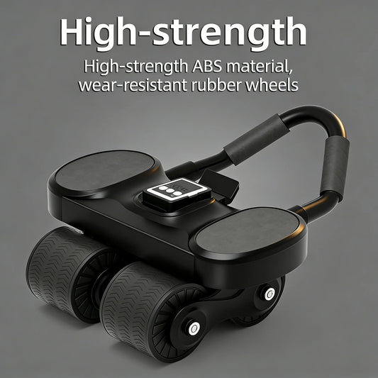 Ab Roller With LCD Display For Home Gym Time And Calories