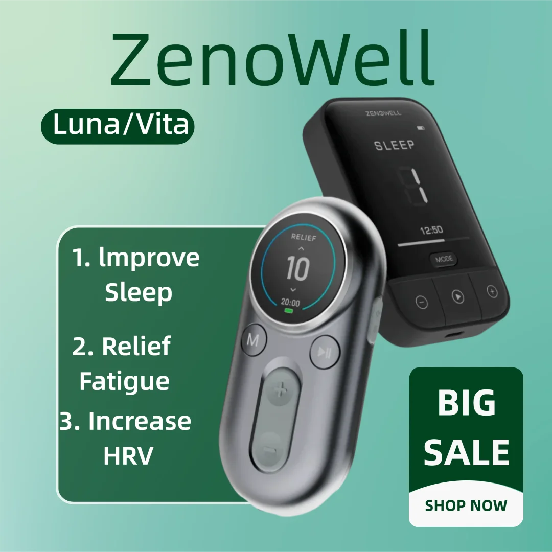 Zenowelle taVNS Sleep Aid Device for Relaxation and Sleep