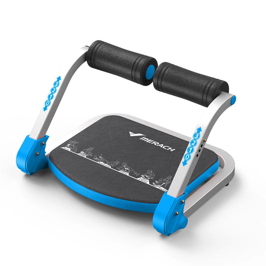 MERACH Ab Machine For Stomach Workout With Adjustable Resistance