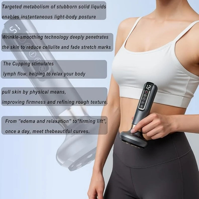 USB Powered Full Body Cupping Massager With 12 Levels