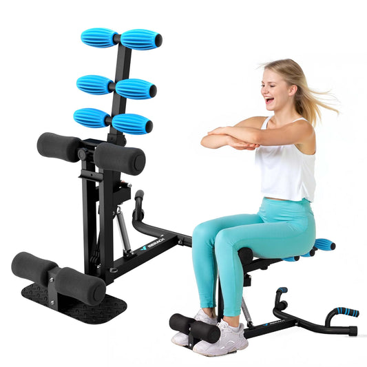 MERACH Deep Squat Machine Glutes Trainer For Legs Core Workout