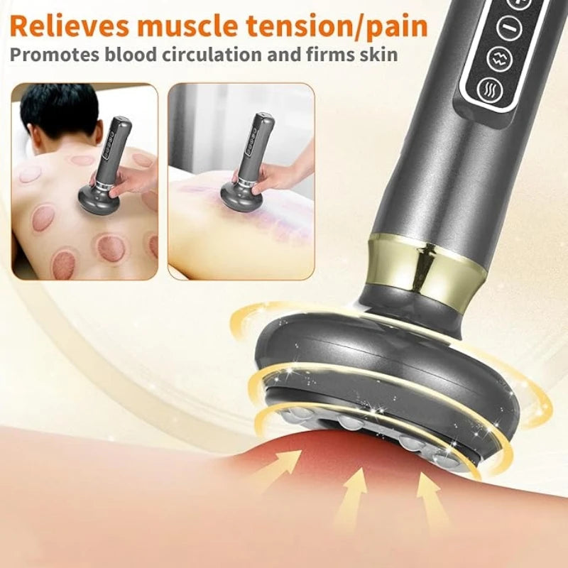 USB Powered Full Body Cupping Massager With 12 Levels