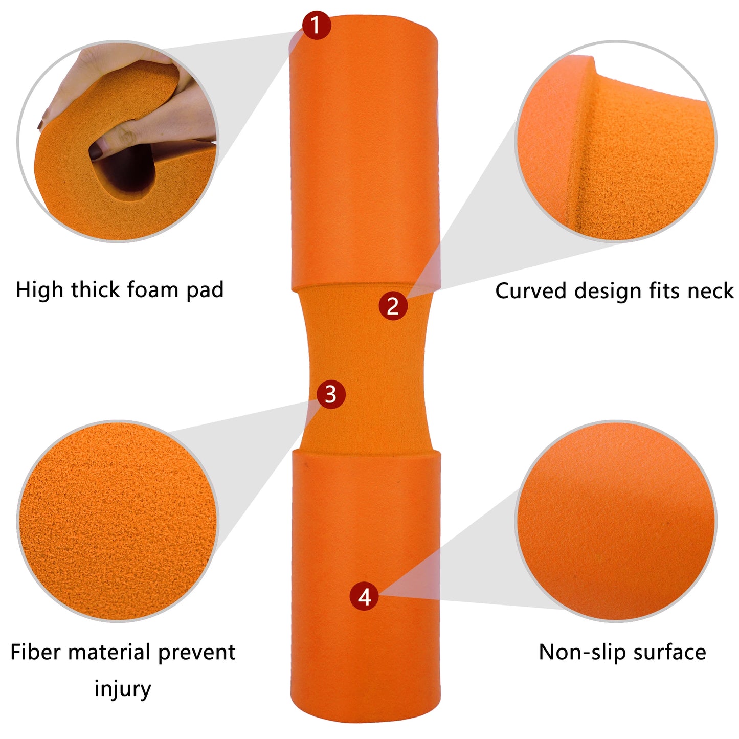 J Bryant Barbell Neck Pad For Squats And Hip Thrusts