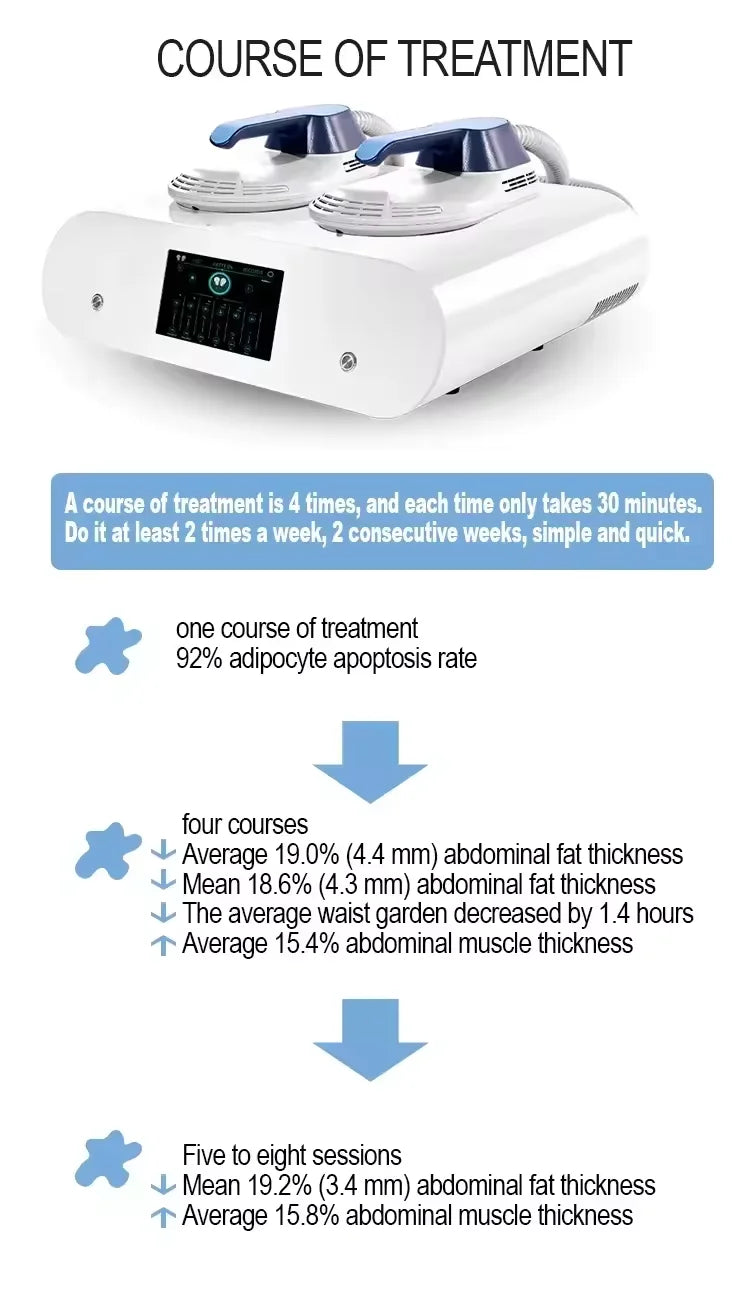 Emsnova RF HIEMT EMS Body Machine Electric Muscle Stimulator Fat Burner