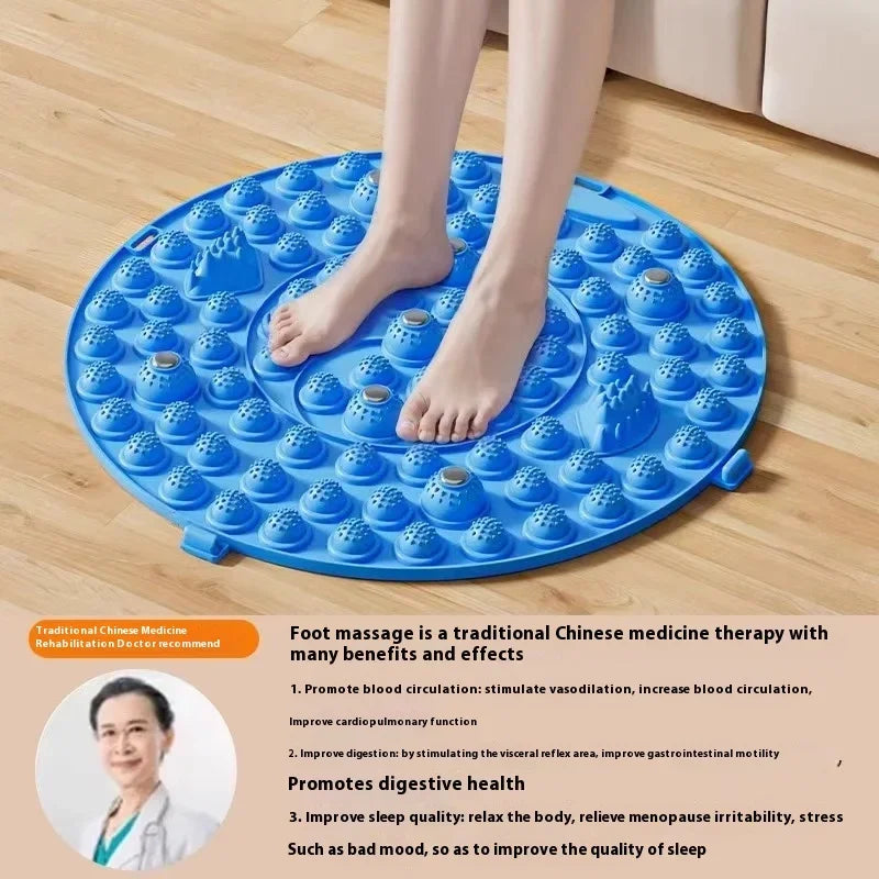 Acupressure Foot Massage Mat for Home Yoga Fitness