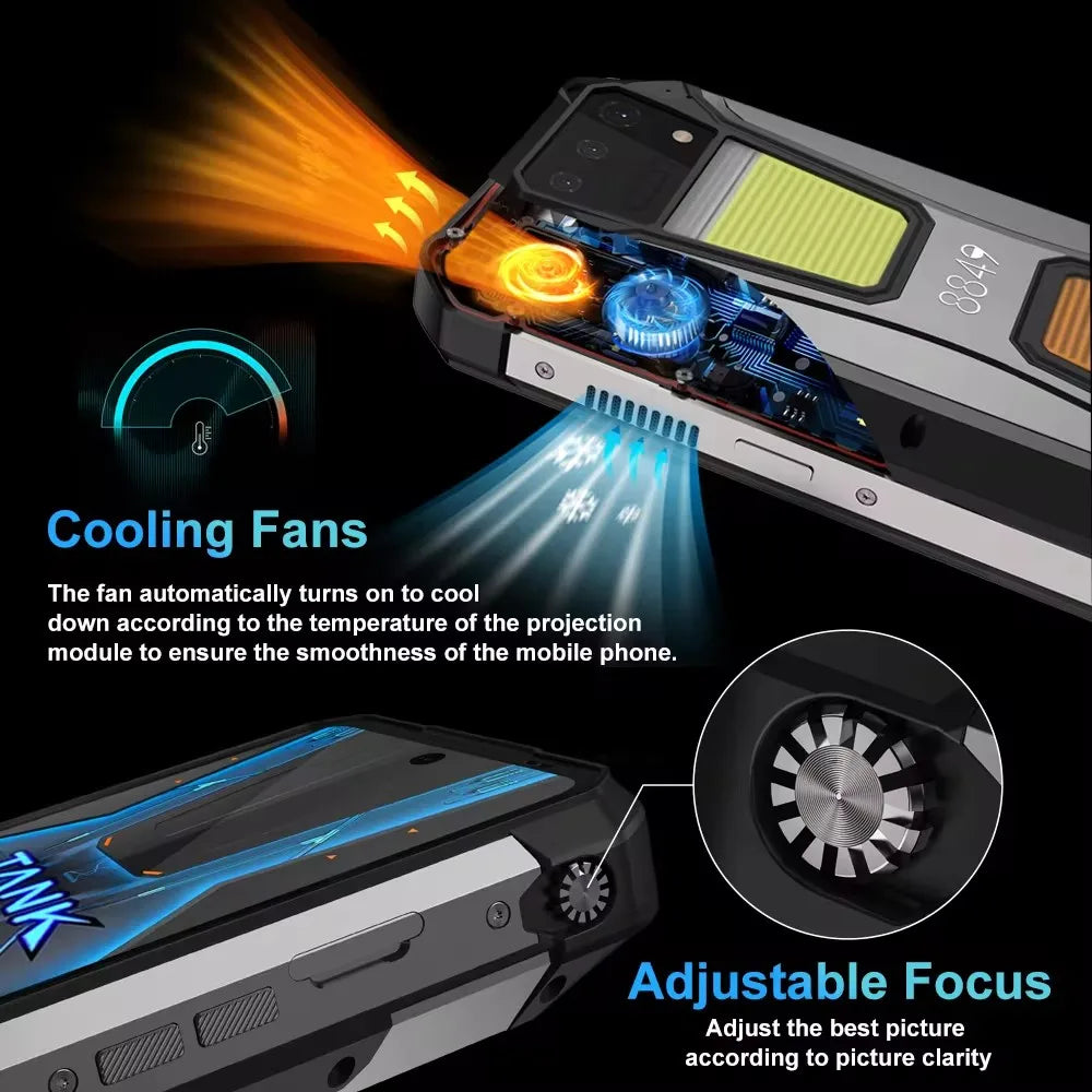 8849 Tank 2 Pro Rugged Projector Smartphone