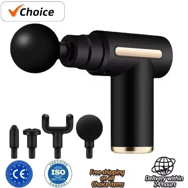 Diamr USB Massage Gun Portable Fascia Relaxer Neck Shoulders Back