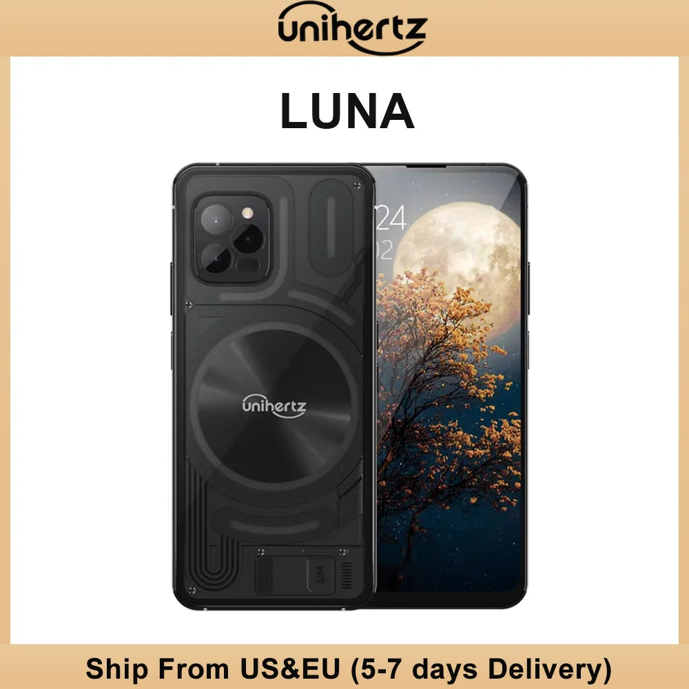 Unihertz Luna Smartphone 108MP G99 Night Vision Ambient Led