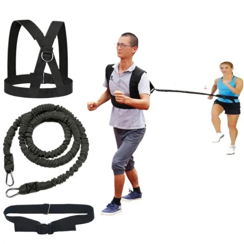 Wellsem Endurance Training Resistance Rope And Dual Strength Band