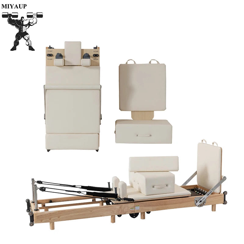 MIYAUP Foldable Pilates Reformer For Private Home Training