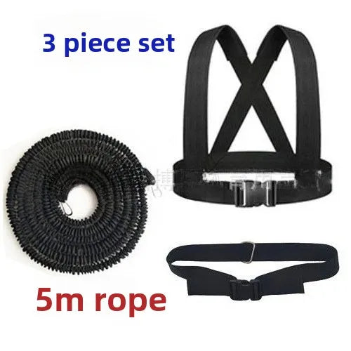 Wellsem Endurance Training Resistance Rope And Dual Strength Band