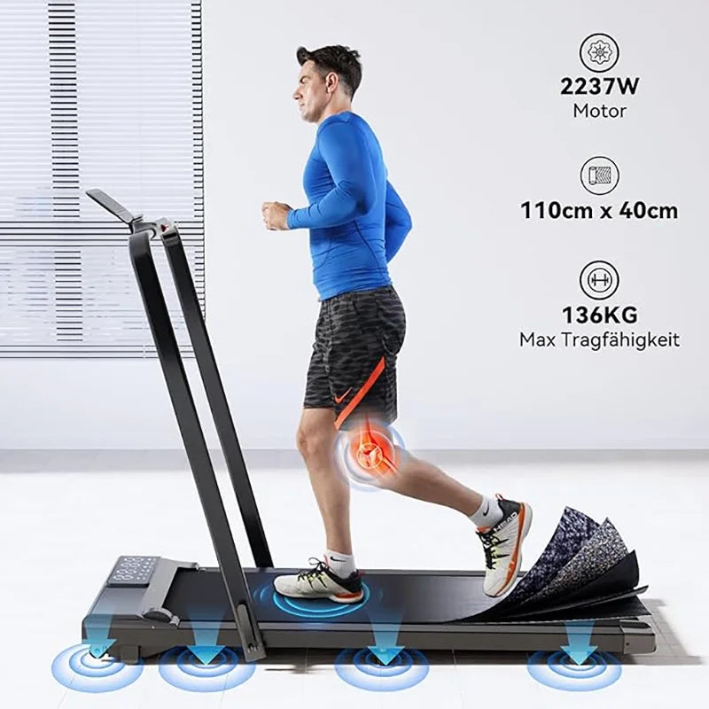 Superun 3in1 Walking Pad Treadmill Foldable Under Desk