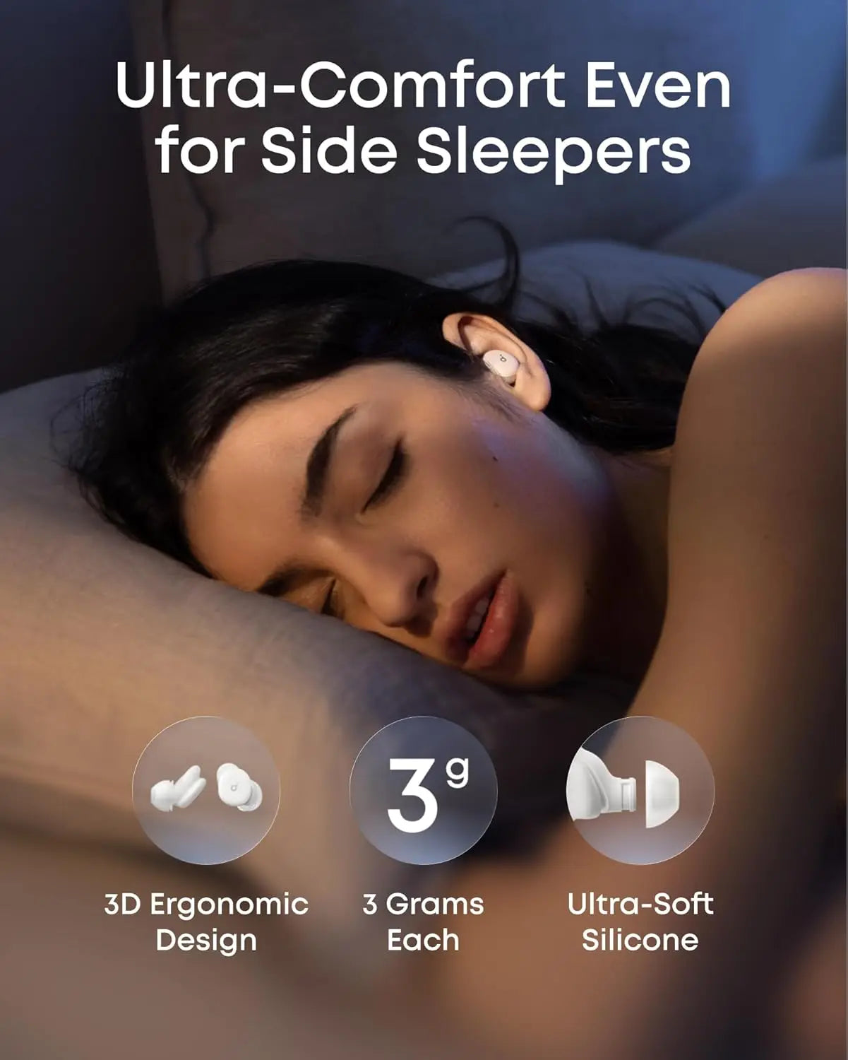 SoundCore Sleep A30 Sleep Earbuds Active Noise Cancellation