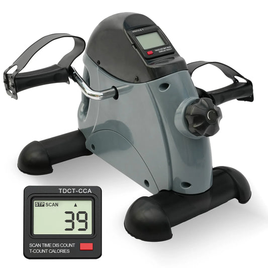 Under Desk Mini Pedal Exercise Bike With LCD Display
