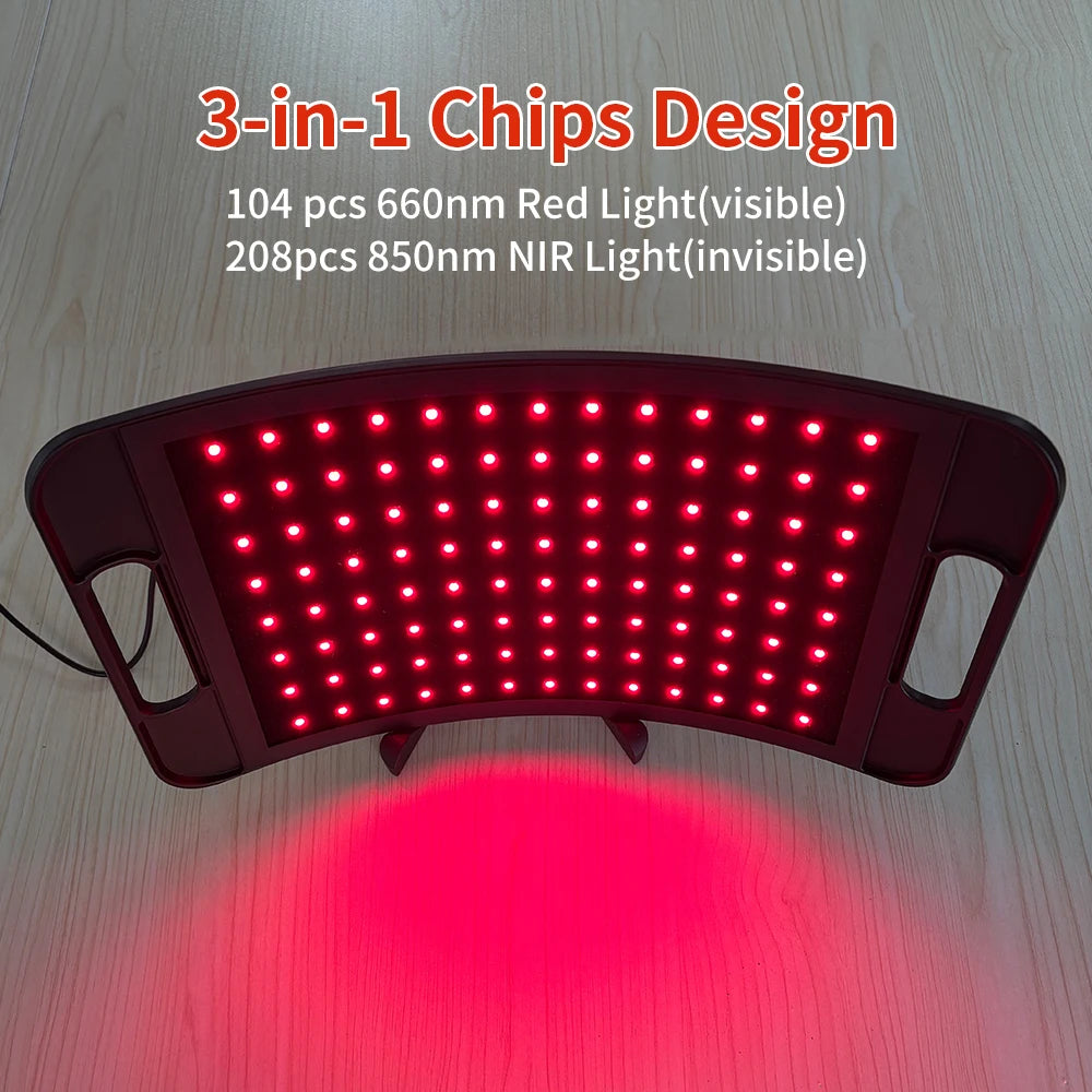 Near Infrared Light Panel for Face and Body with Stand