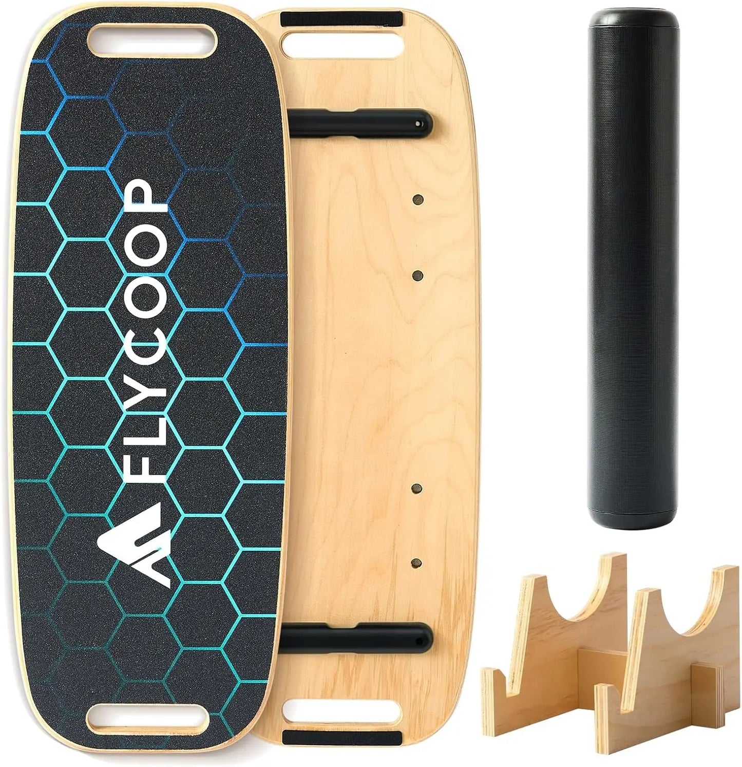 YTYIN Balance Board for Adults With Adjustable Stoppers 3 Modes