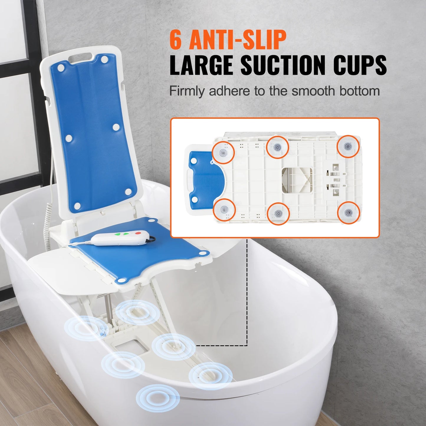 SucceBuy Electric Chair Lift For Elderly, Height Adjustable, 310 LBS
