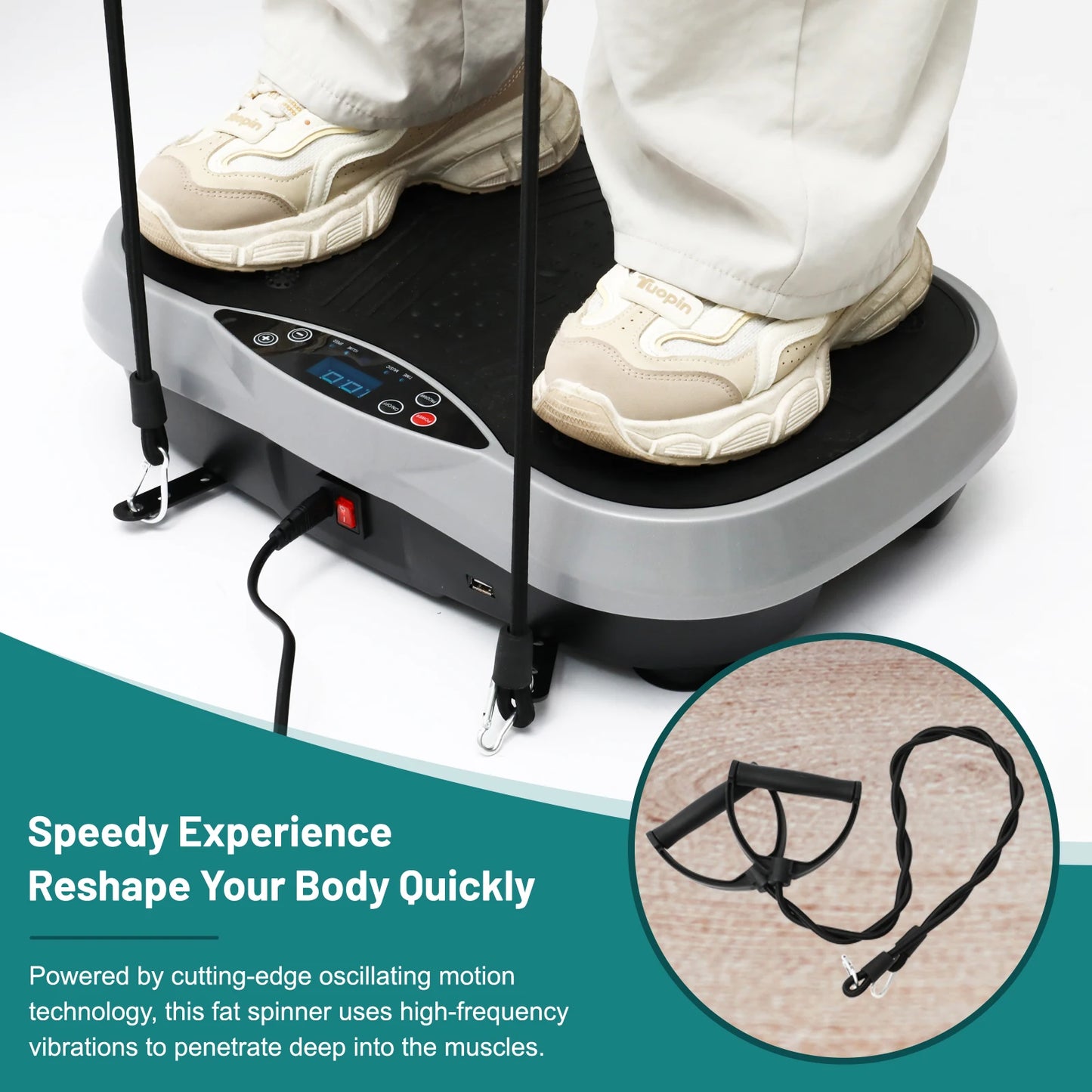 N Vibration Plate Exercise Machine for Home Fitness Fat Burning