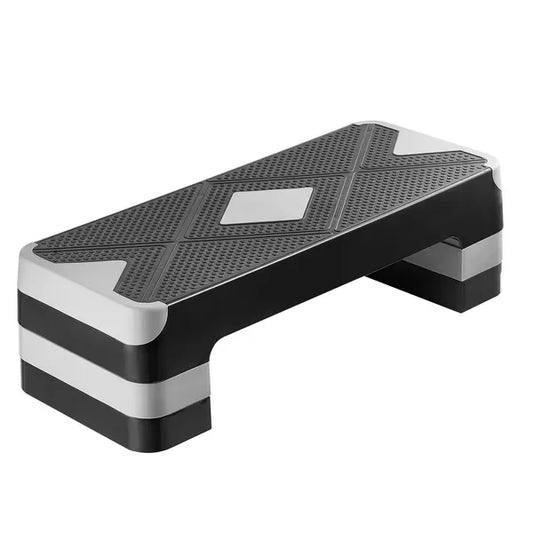 AeroExercise Step Platform Adjustable Non Slip Cardio Trainer