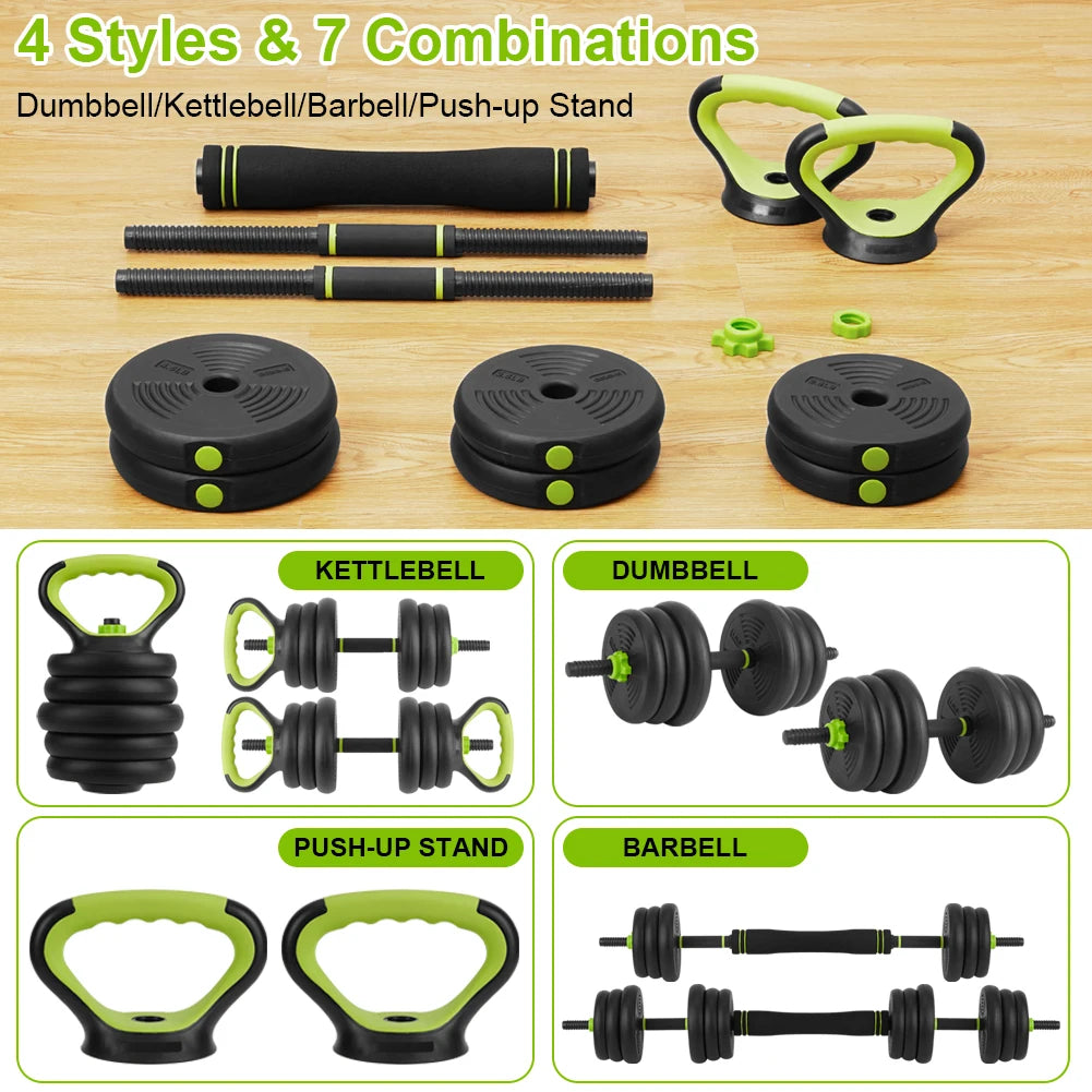 TWISTER.CK Adjustable Dumbbells Home Gym Set For Strength Training
