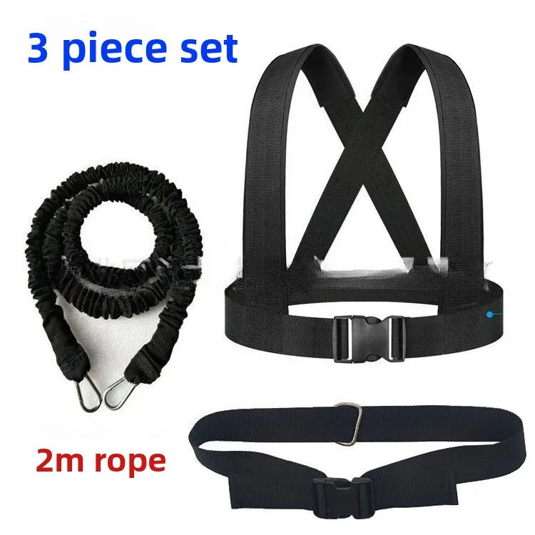 Wellsem Endurance Training Resistance Rope And Dual Strength Band