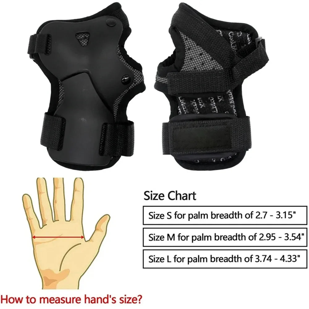 Palm Protector Wrist Guard For Snowboard And Skiing Shock Absorption