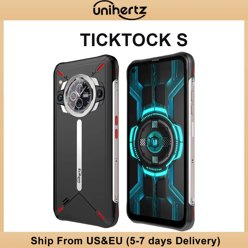 Unihertz Ticktock S Rugged 5G Smartphone 8GB 256GB