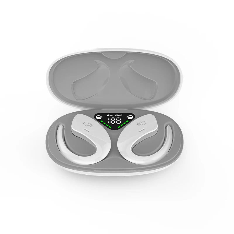 SHUKE Bone Conduction Bluetooth Earbuds With Microphone