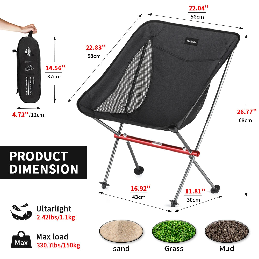 Naturehike Ultralight Camping Chair YL05 YL06