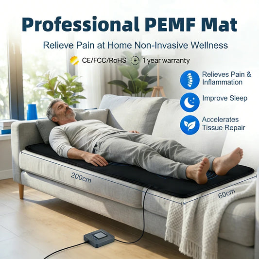 PEMF Mat Full Body Therapy For Pain Relief Sleep Circulation