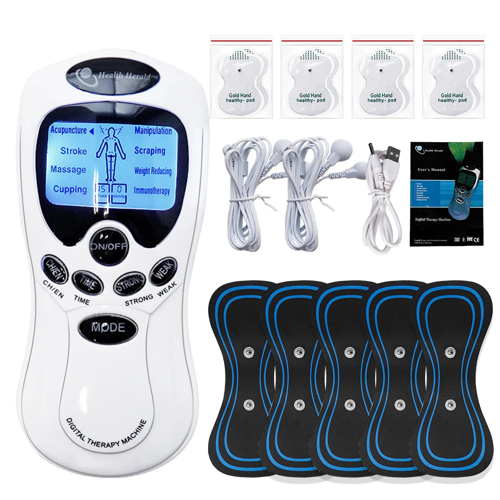 Tens Machine Physiotherapy Stimulator for Back Neck Shoulder Pain Relief
