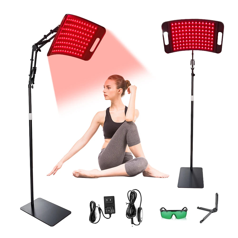 Near Infrared Light Panel for Face and Body with Stand