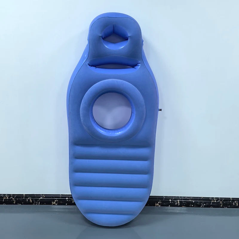 Inflatable Maternity Pillow With Belly Button Hole For Pregnant Women