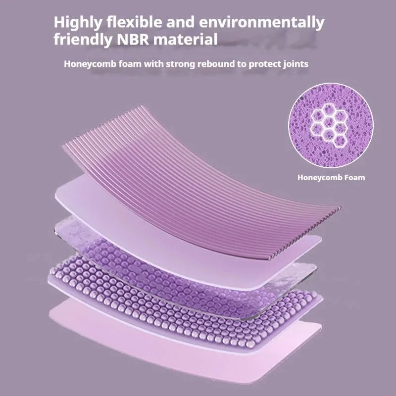 Non-Slip Foam Yoga Mat for Home Gym and Pilates Training