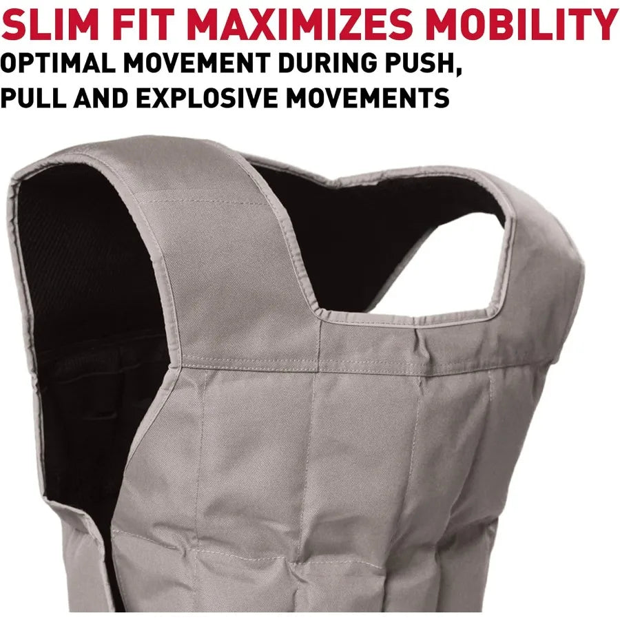 LISM Adjustable Weight Vest For Full Body Strength Training