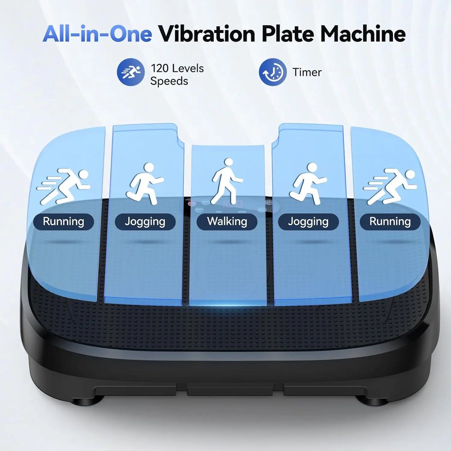 HTM 120 Speed Vibration Plate For Whole Body Workout