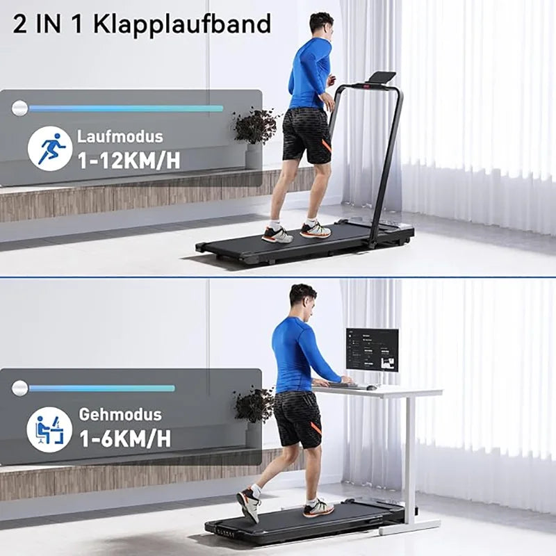 Superun 3in1 Walking Pad Treadmill Foldable Under Desk