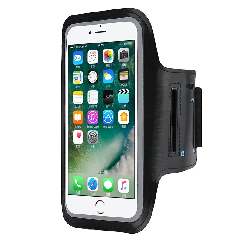 Universal Outdoor Armband Phone Case For iPhone Samsung Huawei