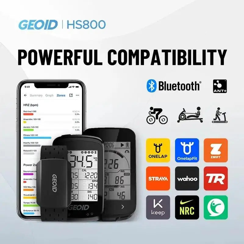 GEOID Arm Band Heart Rate Monitor HS800 Fitness Tracker