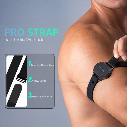 CYCPLUS Heart Rate Sensor Belt Bluetooth ANT Plus For Garmin