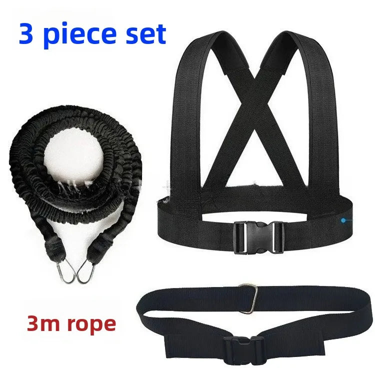 Wellsem Endurance Training Resistance Rope And Dual Strength Band