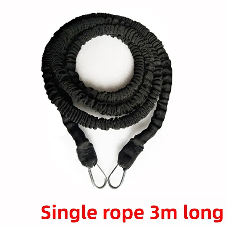 Wellsem Endurance Training Resistance Rope And Dual Strength Band