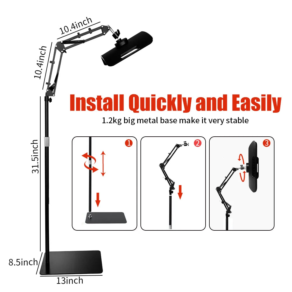 Near Infrared Light Panel for Face and Body with Stand