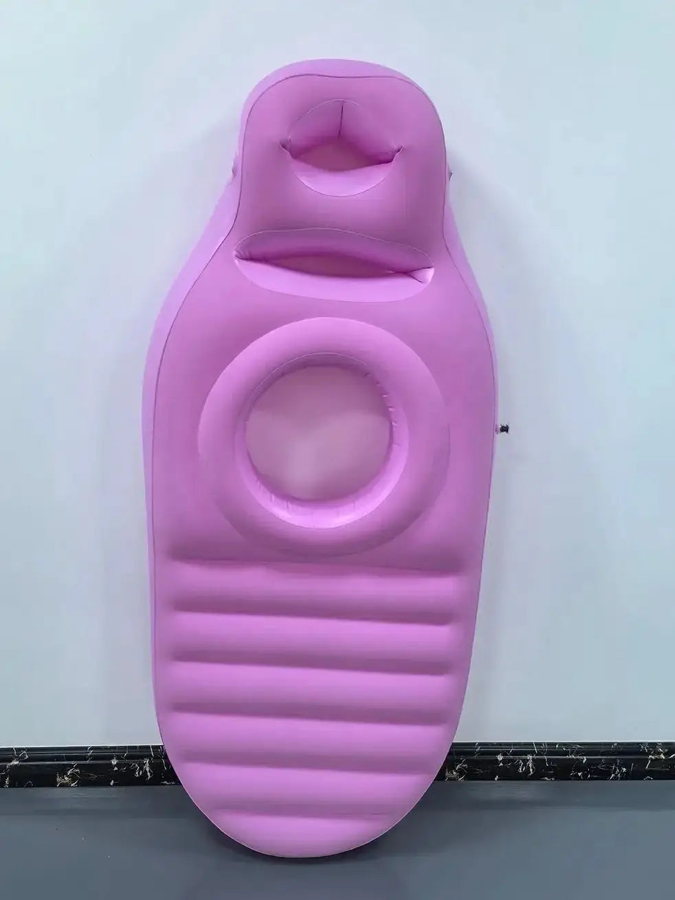 Inflatable Maternity Pillow With Belly Button Hole For Pregnant Women