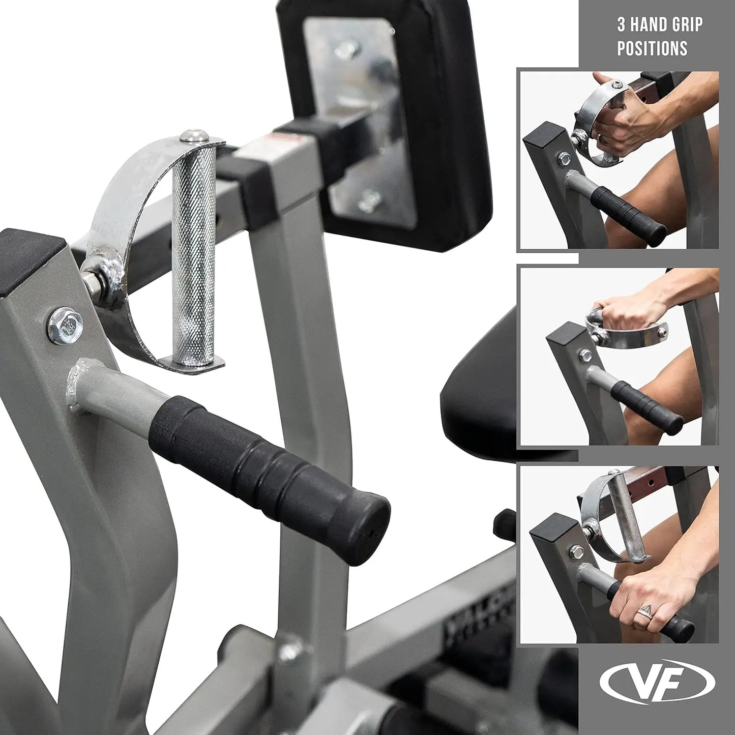 Seated Row Machine Plate Loaded With Converging Arms And Handles