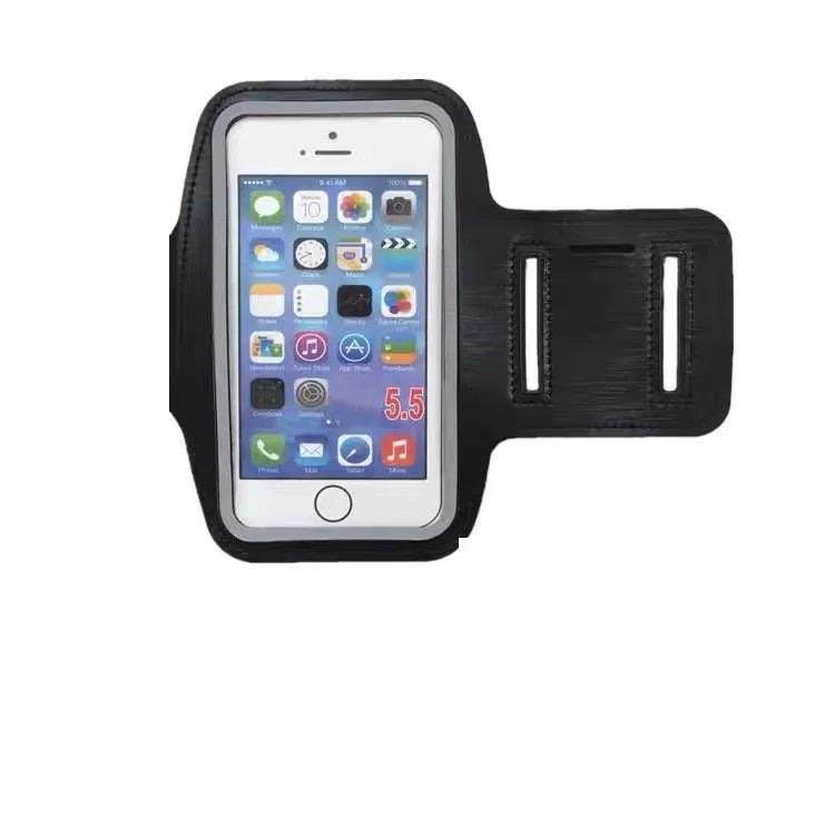Running Armband for iPhone 13 14 15 with Card Slot & Key Pockets, Sports Arm Bands Cell Phone Holder Fit Up to 6.5 Inch